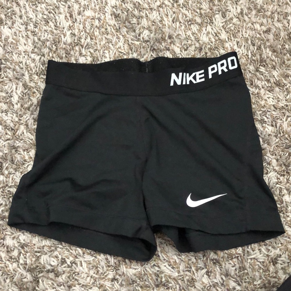 Nike Pro Shorts. Black
